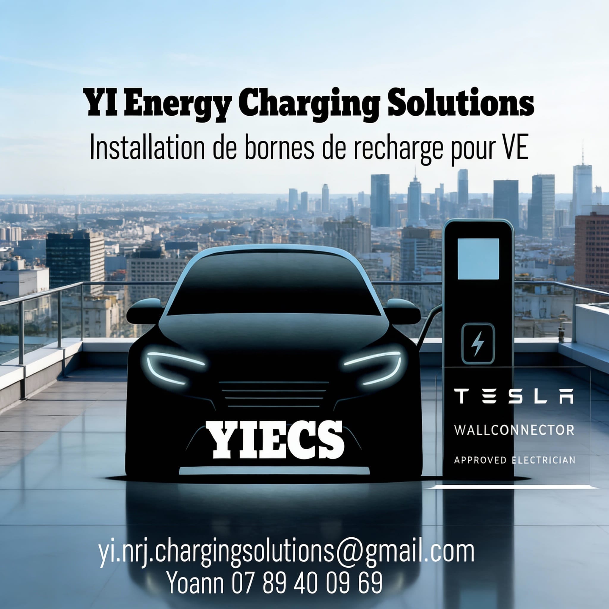 Logo YI ENERGY CHARGING SOLUTIONS